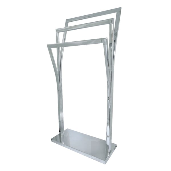 Kingston Brass SCC3301 Edenscape Pedestal Y-Style Towel Rack, Polished Chrome SCC3301 - main